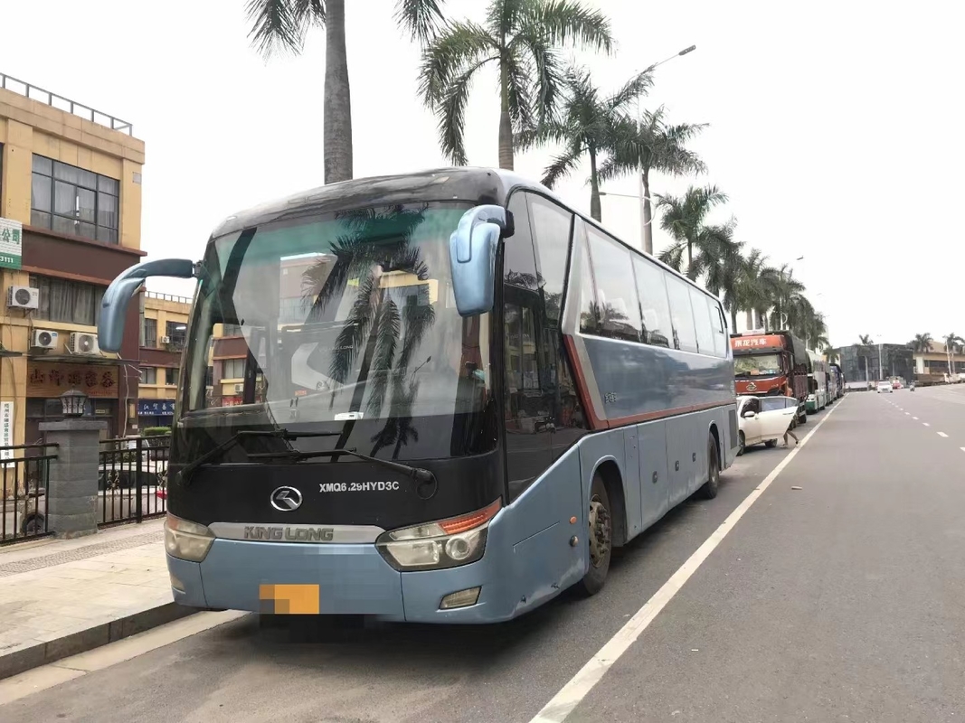 কোচ সেকেন্ড হ্যান্ড বাস 52 সিটার কিংলং XMQ6129 সেকেন্ড হ্যান্ড বাস এয়ার কন্ডিশনার বাস বিক্রয়ের জন্য