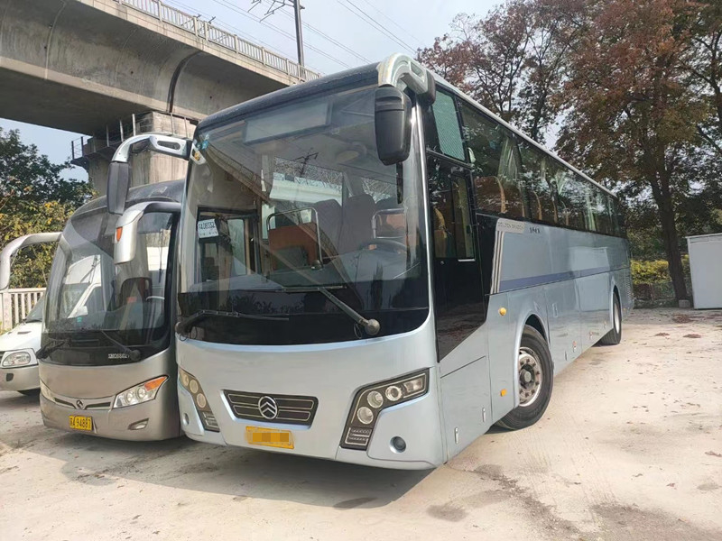 গোল্ডেন ড্রাগন সিটি বাস 55 আসন ব্যবহৃত কোচ বাস XML6127 পরিবহন বাস বাম হাতের স্টিয়ারিং