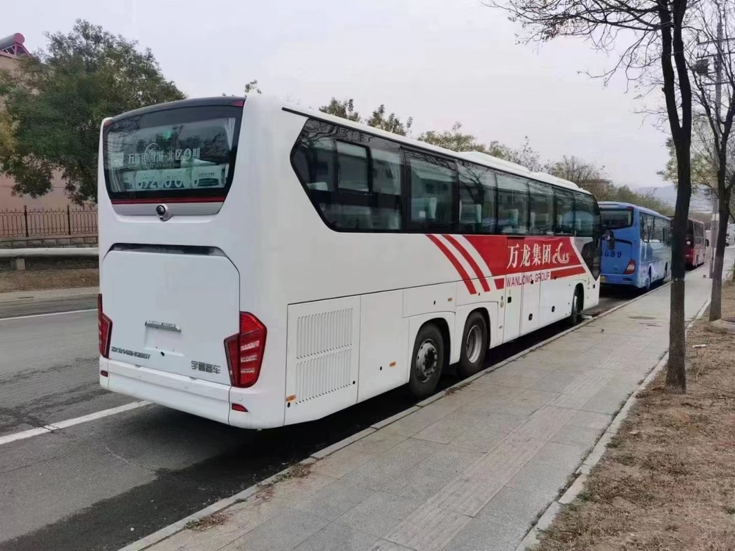 ট্রাভেল কোচ বাস 2020 বছর 56 আসন ব্যবহৃত ইউটং বাস Zk6148 ডাবল এক্সেল বাস