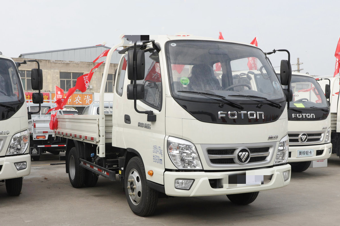 ব্যবহৃত ট্রাক ডাম্প 132hp হালকা ডাম্প ট্রাক 4x2 নতুন টিপার টিপিং বাম হাতের ড্রাইভ ফোটন ট্রাক