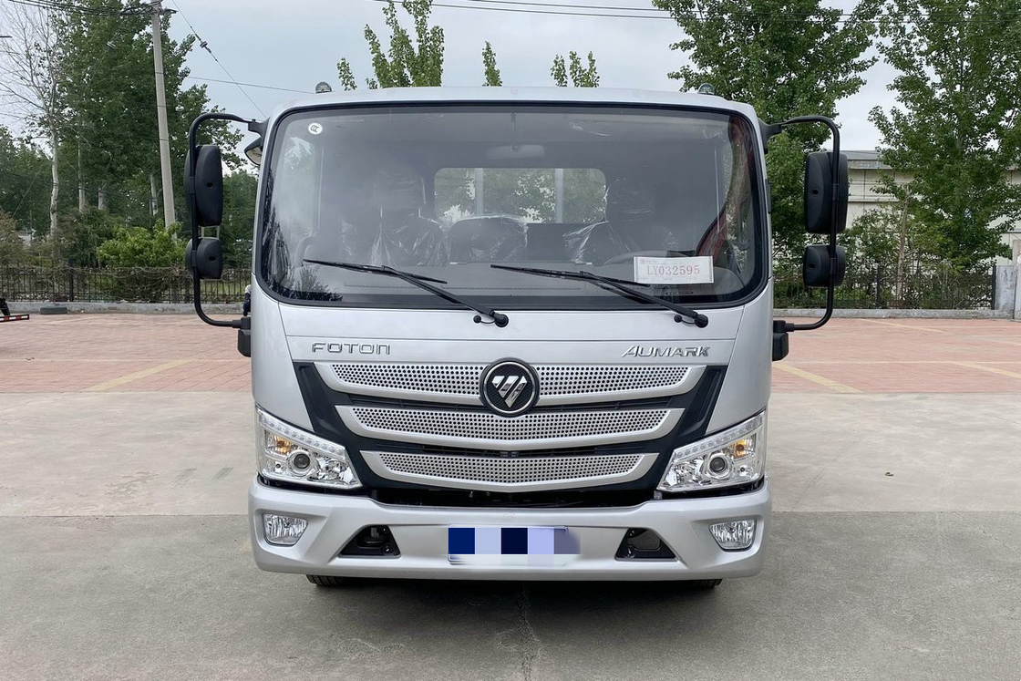 ফিলিপাইনের জন্য 156hp ব্যবহৃত ডাম্প ট্রাক ইউরো 6 মিনি ট্রাক 5t ফার্ম ব্যবহৃত একক অ্যাক্সেল ডাম্প ট্রাক