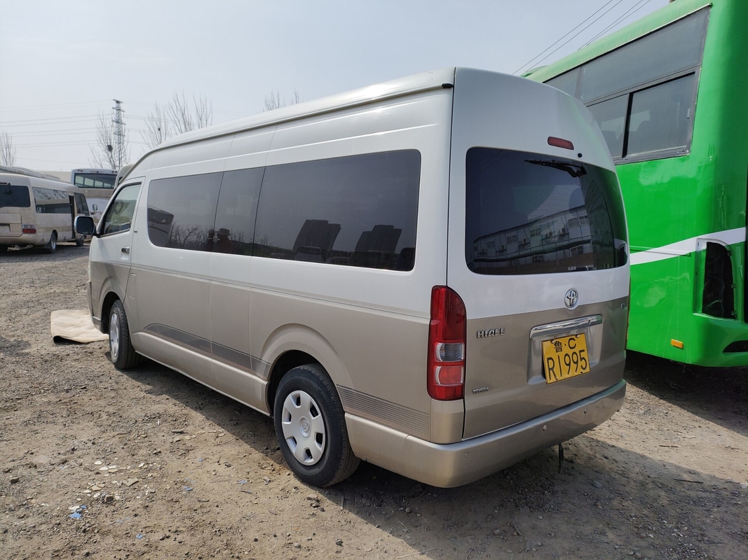 জাপানি ব্যবহৃত বাস Hiace 13 - 15 সীটার গ্যাসোলিন ইঞ্জিন বাম স্টিয়ারিং টয়োটা ব্র্যান্ড