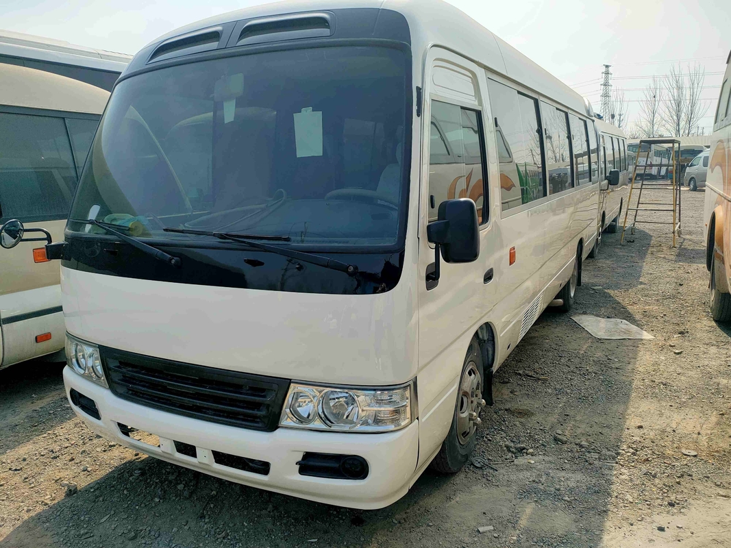 টয়োটা ভ্যান সেকেন্ড হ্যান্ড ব্যবহৃত কোস্টার বাস 30 আসনের ডিজেল ইঞ্জিন 14B 15B 1HZ 2016-2020