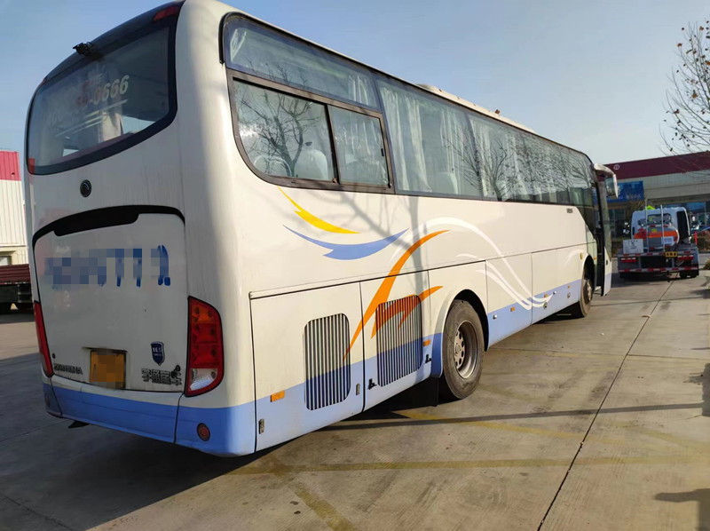 ব্যবহৃত বাণিজ্যিক বাস 2014 বছরের Yutong বাস ZK6110 60 আসনের RHD ব্যবহৃত ভ্রমণ বাস