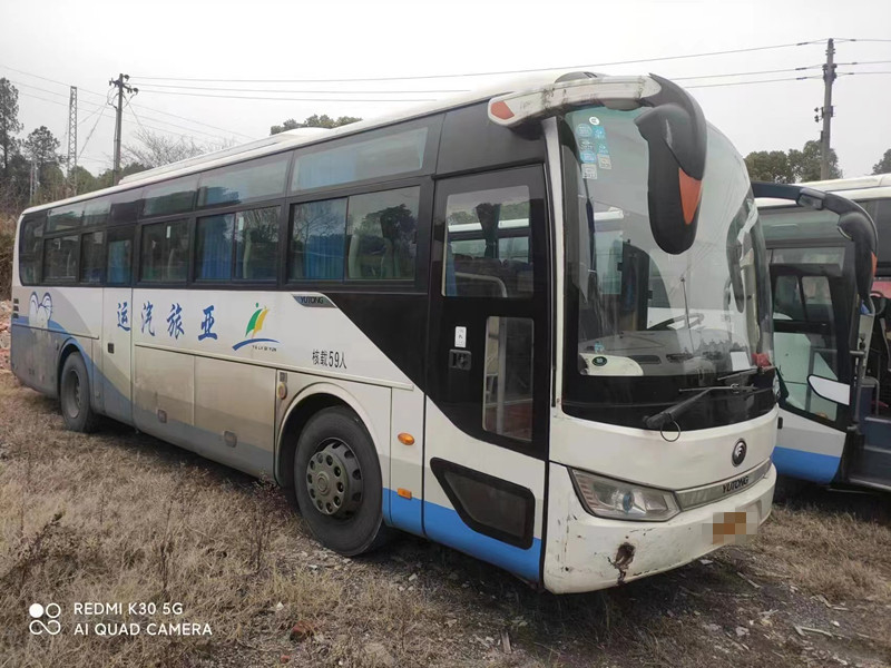 ব্যবহৃত বাস এবং কোচ 2016 সালের ব্যবহৃত Yutong ZK6115 বাস বিলাসবহুল বাসের দাম 60 সিটার বাস