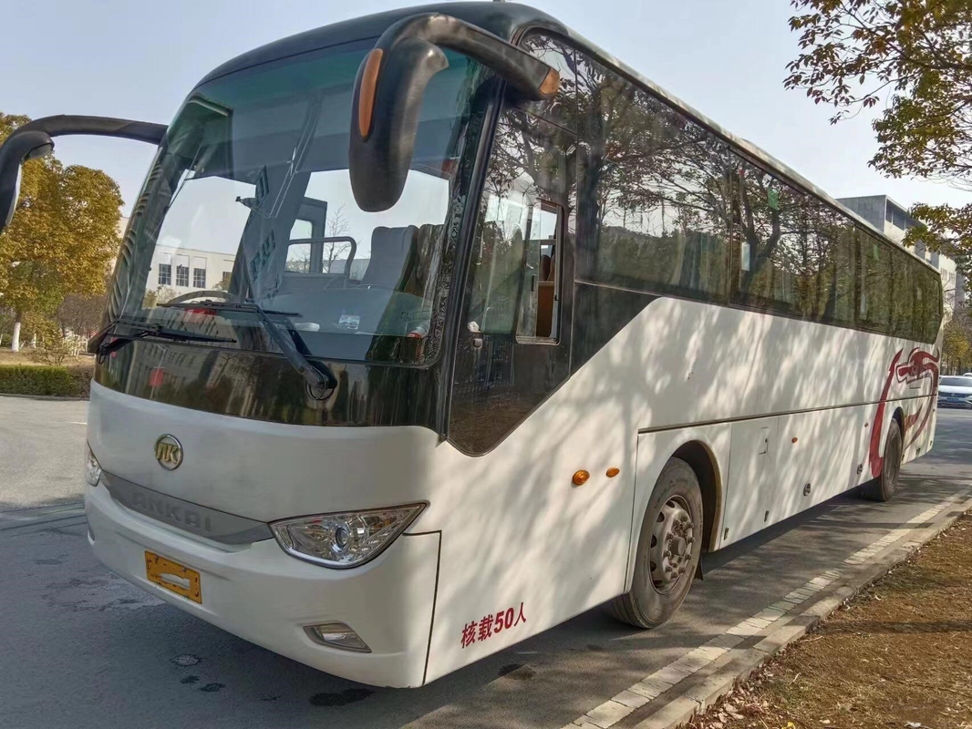 সেকেন্ড হ্যান্ড বাস ব্যবহৃত কোচ বাস ইউচাই ইঞ্জিন 50 আসনের ডাবল দরজা আনকাই HFF6129KDE5