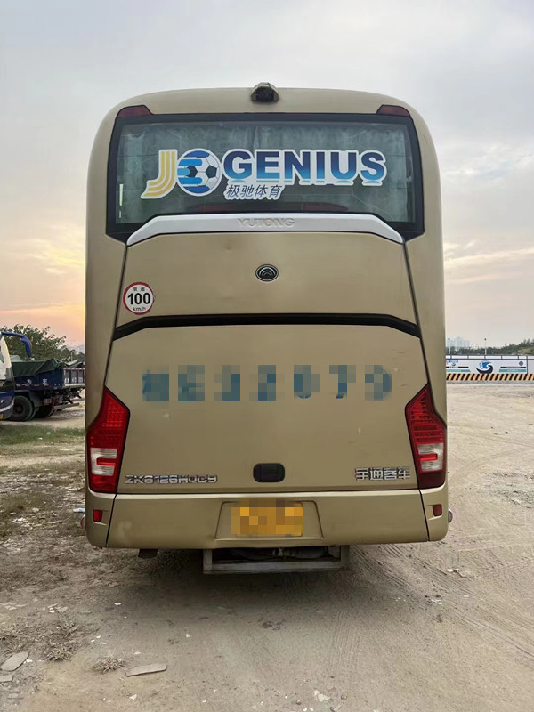 Daewoo বাস 55 আসন ব্যবহৃত Yutong ZK6126 বাস ব্যবহৃত কোচ বাস 2014 ইয়ার এয়ার কন্ডিশনার বাস