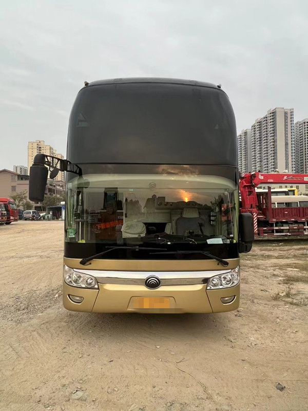 Daewoo বাস 55 আসন ব্যবহৃত Yutong ZK6126 বাস ব্যবহৃত কোচ বাস 2014 ইয়ার এয়ার কন্ডিশনার বাস