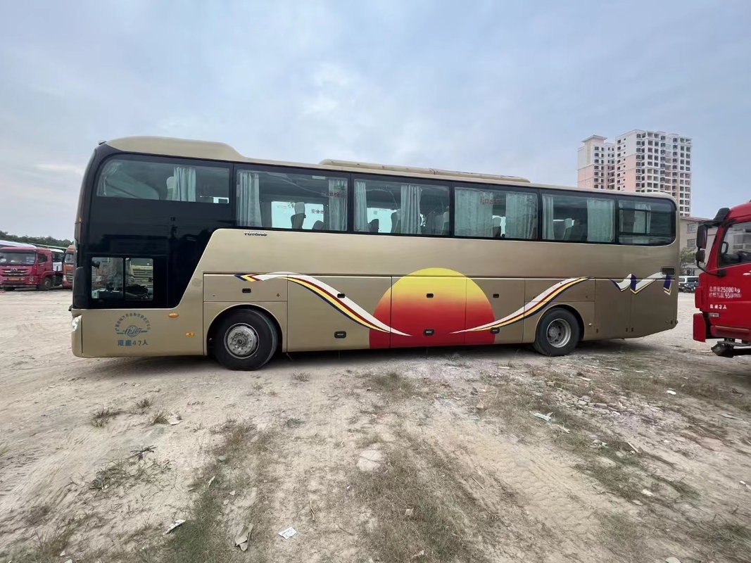 Daewoo বাস 55 আসন ব্যবহৃত Yutong ZK6126 বাস ব্যবহৃত কোচ বাস 2014 ইয়ার এয়ার কন্ডিশনার বাস