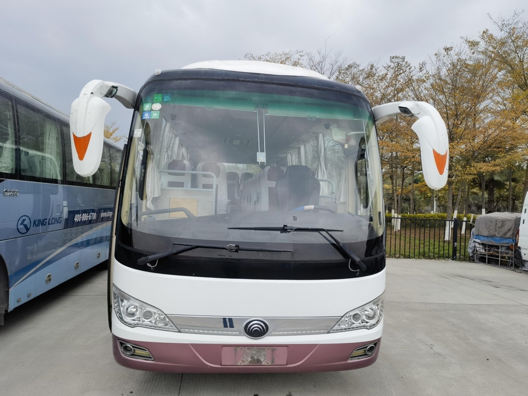 ব্যবহৃত মোটর কোচ ব্যবহৃত Yutong বাস ZK6816H5Y 34 আসন Yuchai ইঞ্জিন এয়ার কন্ডিশনার