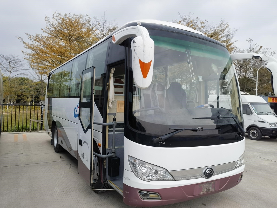 ব্যবহৃত মোটর কোচ ব্যবহৃত Yutong বাস ZK6816H5Y 34 আসন Yuchai ইঞ্জিন এয়ার কন্ডিশনার