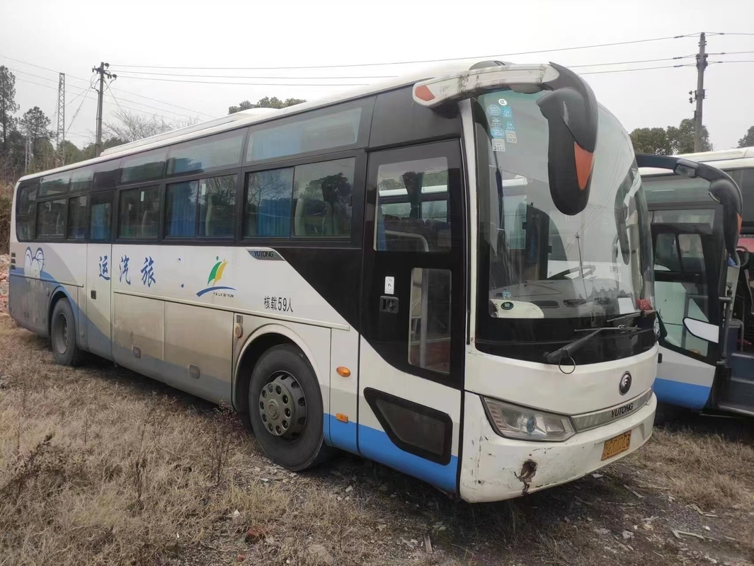 সেকেন্ড হ্যান্ড ইউটং বাস ZK6115 স্লাইডিং উইন্ডো 59 সিট ডবল ডোর 2+3 লেআউট