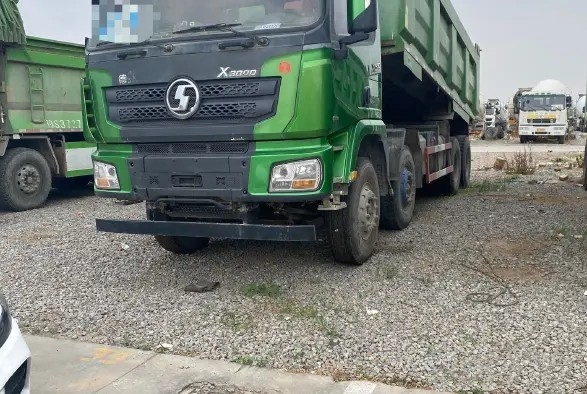 ব্যবহৃত বাণিজ্যিক ট্রাক 8×4 430hp Weichai ইঞ্জিন সেকেন্ড হ্যান্ড SHACMAN D'LONG X3000 ডাম্প ট্রাক