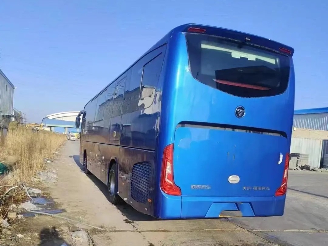 সেকেন্ড হ্যান্ড ট্যুরিস্ট বাস উইচাই ইঞ্জিন 12 মিটার ডবল ডোর 50 সিট এসি ইউজড ফোটন BJ6122