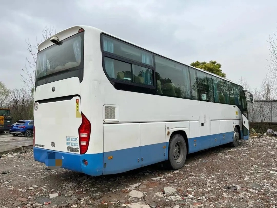 সেকেন্ড হ্যান্ড বাস উইচাই ইঞ্জিন 270hp 51 আসন ব্যবহৃত ইউটং বাস ZK6119 সিলিং উইন্ডো 11500 কেজি কার্ব ওজন
