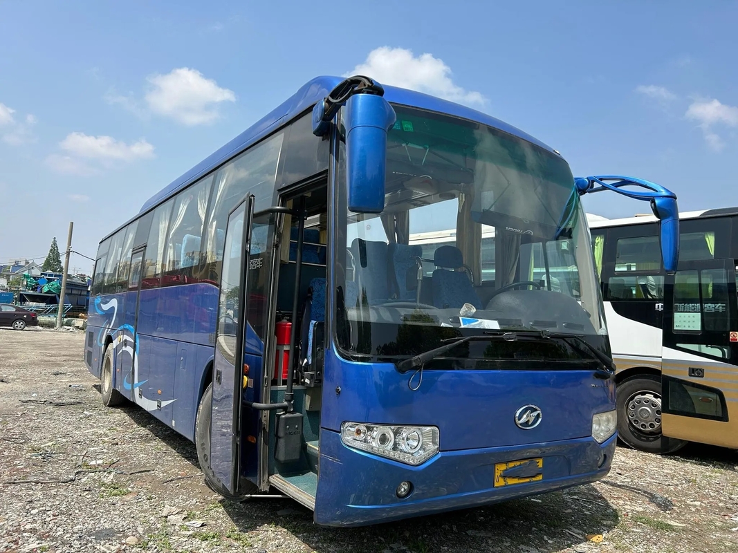 সেকেন্ড হ্যান্ড বাস মধ্য দরজা 47 আসন 80% নতুন এলএইচডি/আরএইচডি ইউচাই ইঞ্জিন 11 মিটার ব্যবহৃত হাইগার বাস KLQ6119