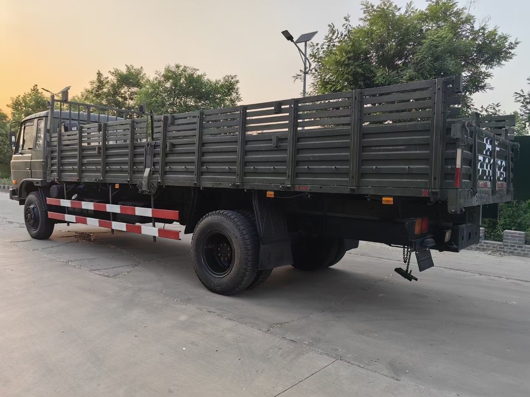 ব্যবহৃত হালকা ট্রাক কামিন্স ইঞ্জিন 4×2 ড্রাইভ মোড LHD/RHD ব্যবহৃত ডনফেং কার্গো ট্রাক 6.8 টন কার্ব ওজন