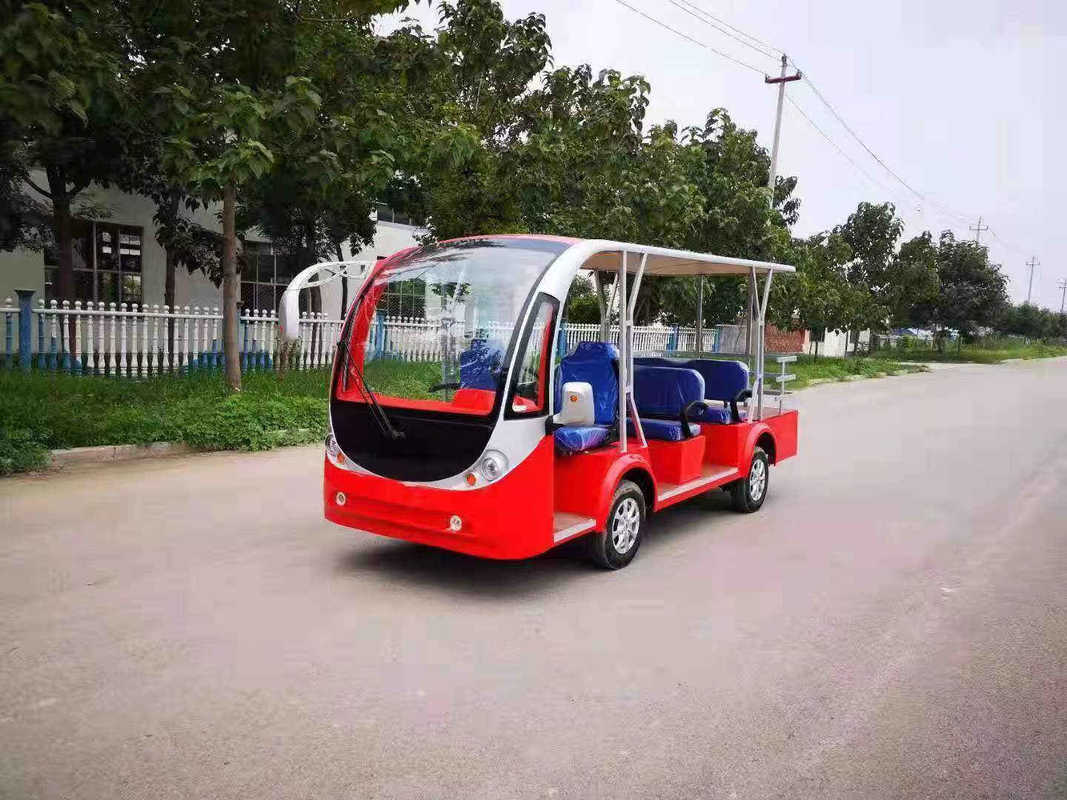 ব্যবহৃত ট্রানজিট বাস 6-16 আসনের বৈদ্যুতিক সাইটসিয়িং বাস লিড-অ্যাসিড রক্ষণাবেক্ষণ-মুক্ত ব্যাটারি 80-100 কিমি দূরত্ব