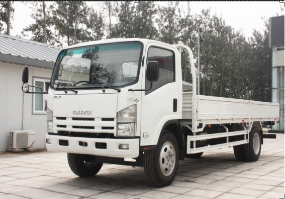 ব্যবহৃত হালকা ট্রাক ISUZU লরি ট্রাক মাল্টি লিফ স্প্রিংস লোড 10 টন বাম হাতের ড্রাইভ হালকা কার্গো ট্রাক