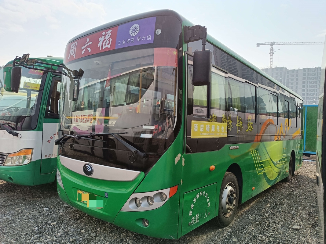 ব্যবহৃত সিটি বাস Yutong ZK 6805 খাঁটি বৈদ্যুতিক 8 মিটার দীর্ঘ 16-51 আসন LHD / RHD