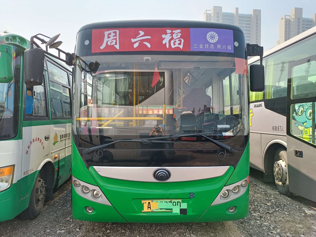 ব্যবহৃত সিটি বাস Yutong ZK 6805 খাঁটি বৈদ্যুতিক 8 মিটার দীর্ঘ 16-51 আসন LHD / RHD