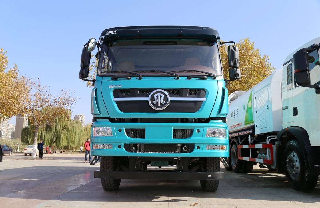 সিনো মাইনিং ট্রাক 380hp ইনলাইন ছয় সিলিন্ডার 8.7 মিটার লম্বা 6 * 4 স্টিয়ার D78 এলএইচডি / আরএইচডি