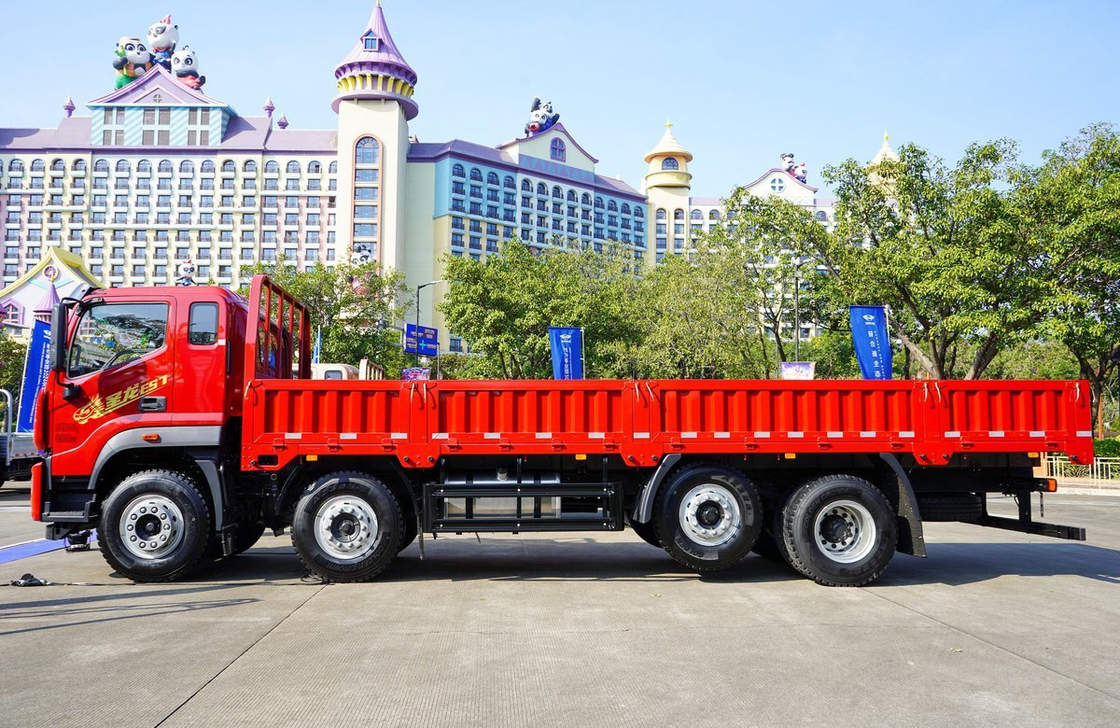 ব্যবহৃত সিনো কার্গো ট্রাক ইউচাই ইঞ্জিন 270hp 8 * 2 ড্রাইভ মোড 2 সিট একক ঘুমন্ত