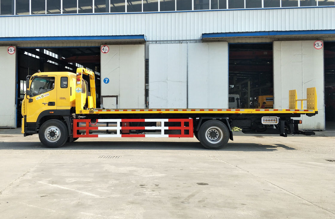 7 টন রেকার ট্রাক ফোটন ডিজেল ইঞ্জিন 210hp ফ্ল্যাট বেড 4*2 ড্রাইভ মোড 10.5 মিটার লম্বা