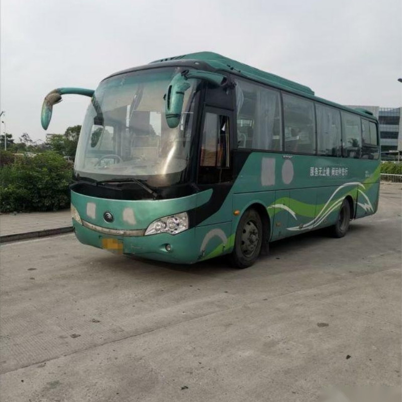 ZK6938H9 নীল ইউটোং বাস 39 সিট ইউটেড ট্যুর বাস 2010 বছর দুর্দান্ত পারফরম্যান্স