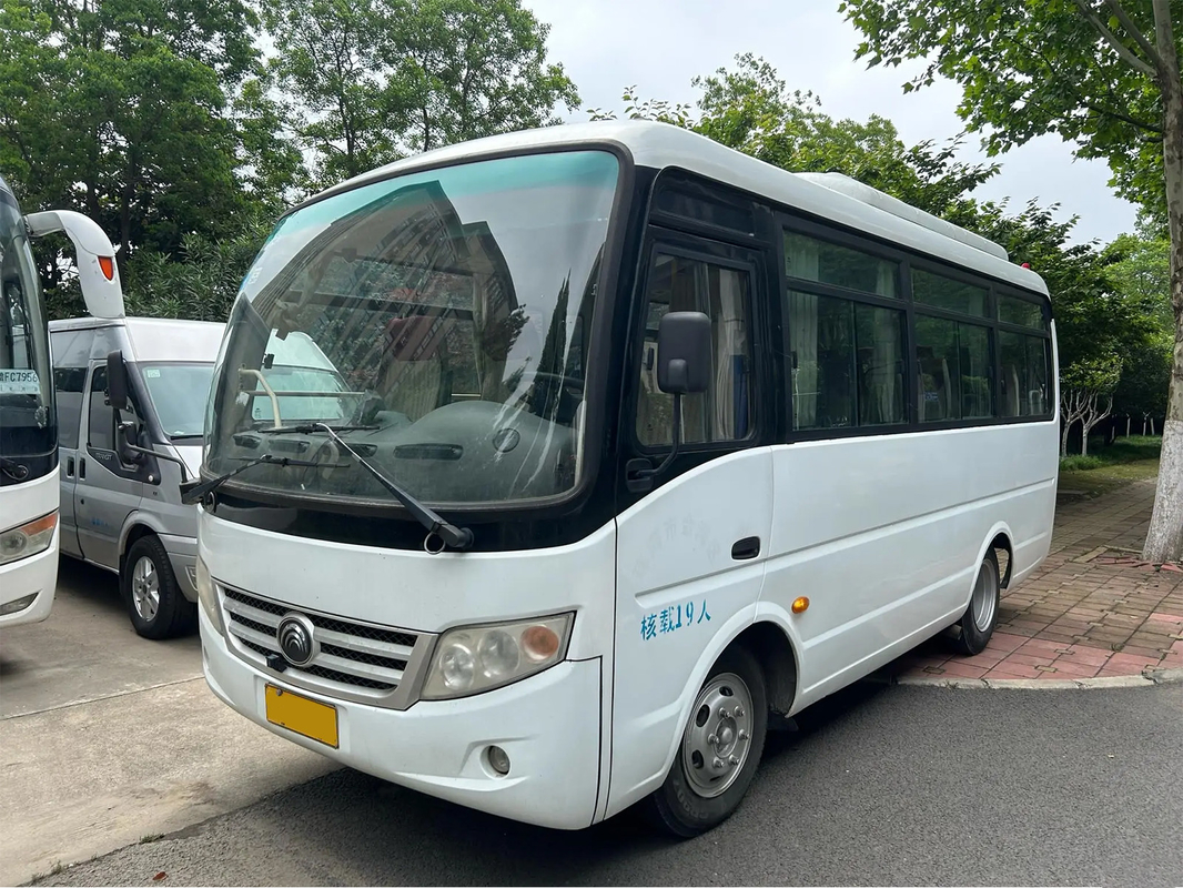 ZK6608 ইউটোং ব্যবহৃত যাত্রীবাহী বাস / 10-19 আসনযুক্ত ইউটোং ব্র্যান্ডের ব্যবহৃত যাত্রীবাহী বাস