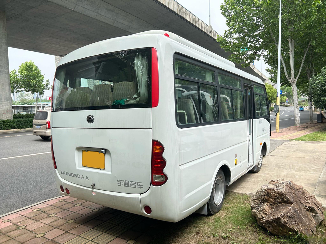 ZK6608 ইউটোং ব্যবহৃত যাত্রীবাহী বাস / 10-19 আসনযুক্ত ইউটোং ব্র্যান্ডের ব্যবহৃত যাত্রীবাহী বাস