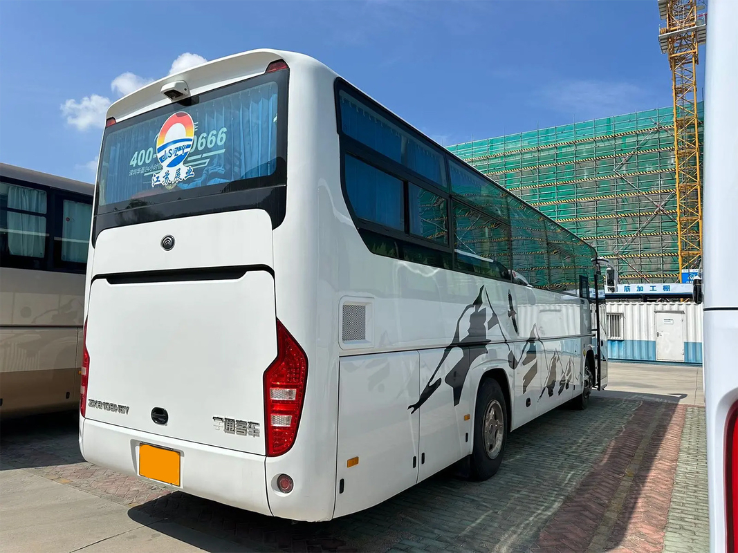 ZK6109 ইউটং ব্যবহৃত যাত্রীবাহী বাস / 49 আসন বাম-হ্যান্ড ড্রাইভ জাতীয় ভি বিলাসবহুল বাস