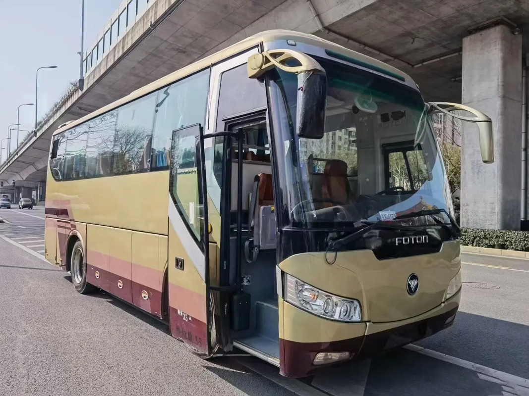 BJ6800 ফুটিয়ান ব্র্যান্ড এয়ার কন্ডিশনযুক্ত বাম-হ্যান্ড ড্রাইভ ডিজেল বাস