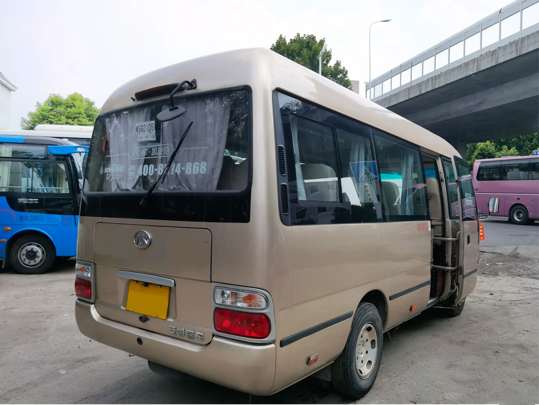 HFF6606 Ankai ব্র্যান্ড এয়ার কন্ডিশন এভিয়েশন সিট উচ্চ মানের মডেল এক-দরজা মিনিবাস