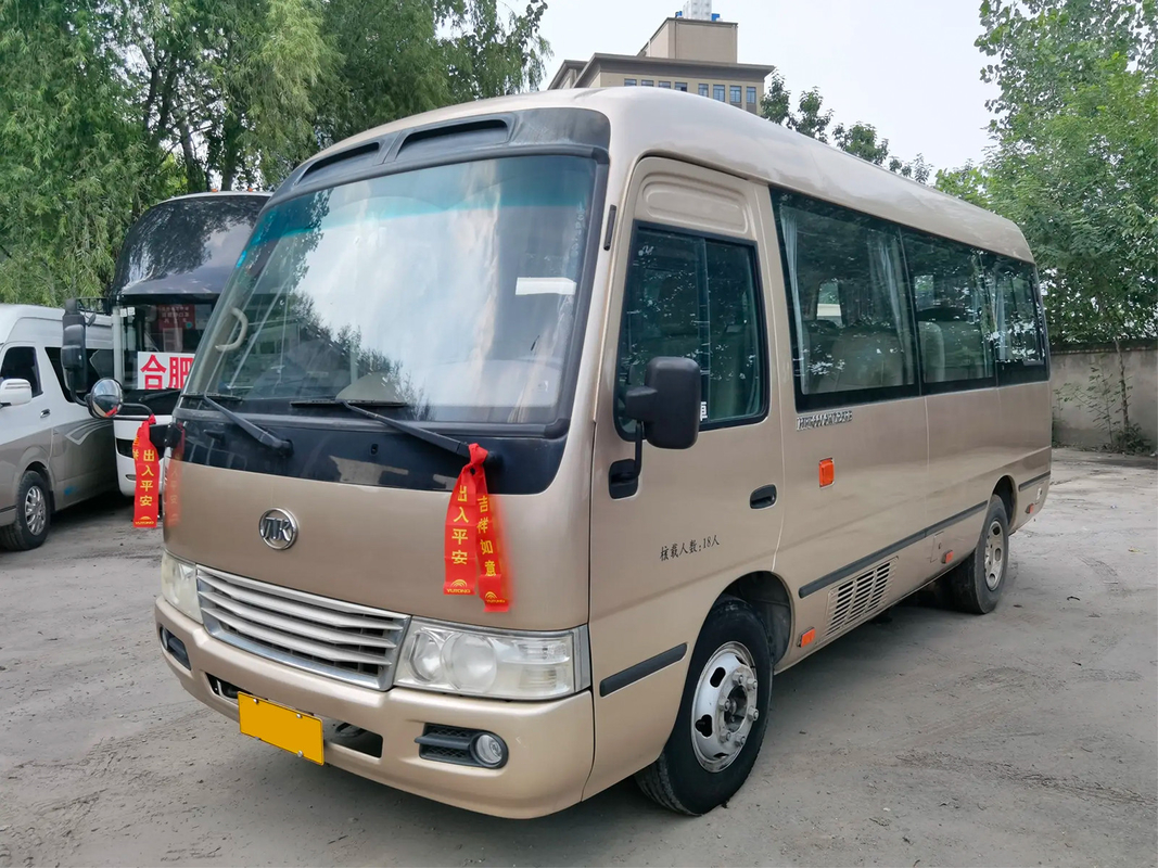 HFF6606 Ankai ব্র্যান্ড এয়ার কন্ডিশন এভিয়েশন সিট উচ্চ মানের মডেল এক-দরজা মিনিবাস