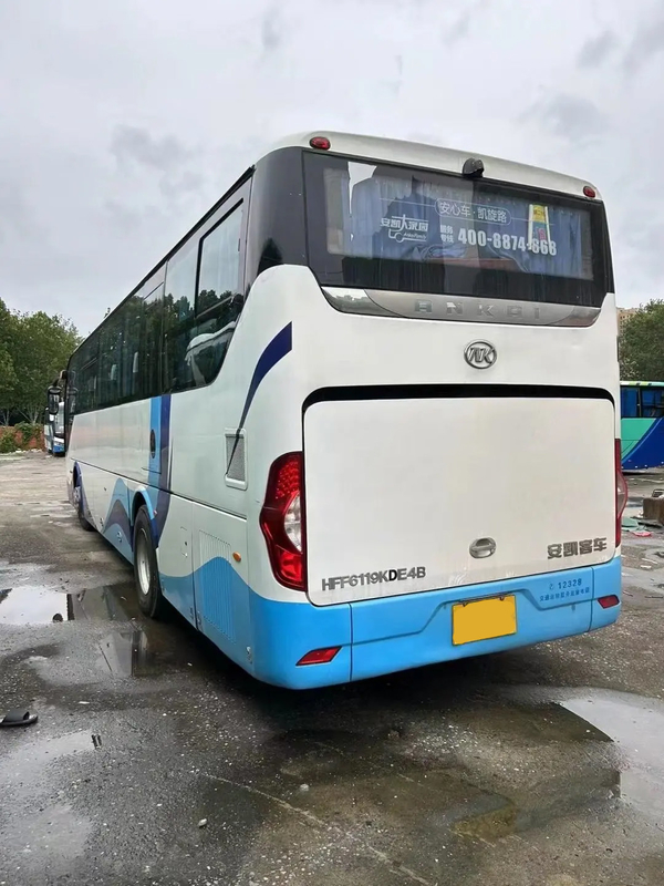 HFF6119 51 সিট বিলাসবহুল বাস সঙ্গে বড় স্থান জন্য ব্যাগ, পিছন ডিজেল ইঞ্জিন, বাম-হ্যান্ড ড্রাইভ