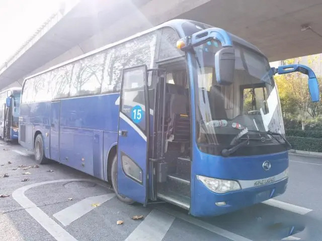বাম-হ্যান্ড ড্রাইভ ব্যাগ জন্য বড় স্থান 45 আসন বড় কিংলং ব্যবহৃত যাত্রীবাহী বাস