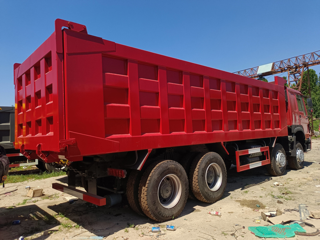 সিনো ট্রাক ম্যানুয়াল গিয়ারবক্স হাও টিপার ট্রাক 12 চাকা ইউরো 3 আরএইচডি এক সারি এবং স্লিপার