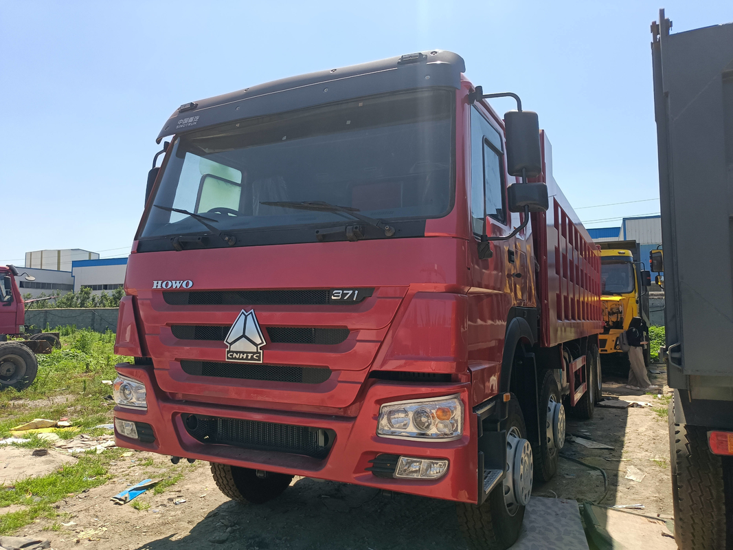 সিনো ট্রাক ম্যানুয়াল গিয়ারবক্স হাও টিপার ট্রাক 12 চাকা ইউরো 3 আরএইচডি এক সারি এবং স্লিপার