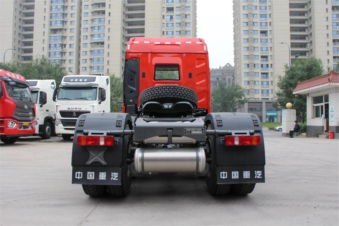 HOWO ম্যাক্স ভারী ট্রাক 480HP উচ্চ ছাদ 6X4 ডিজেল ম্যানুয়াল 12-গতি জাতীয় VI ট্র্যাক্টর