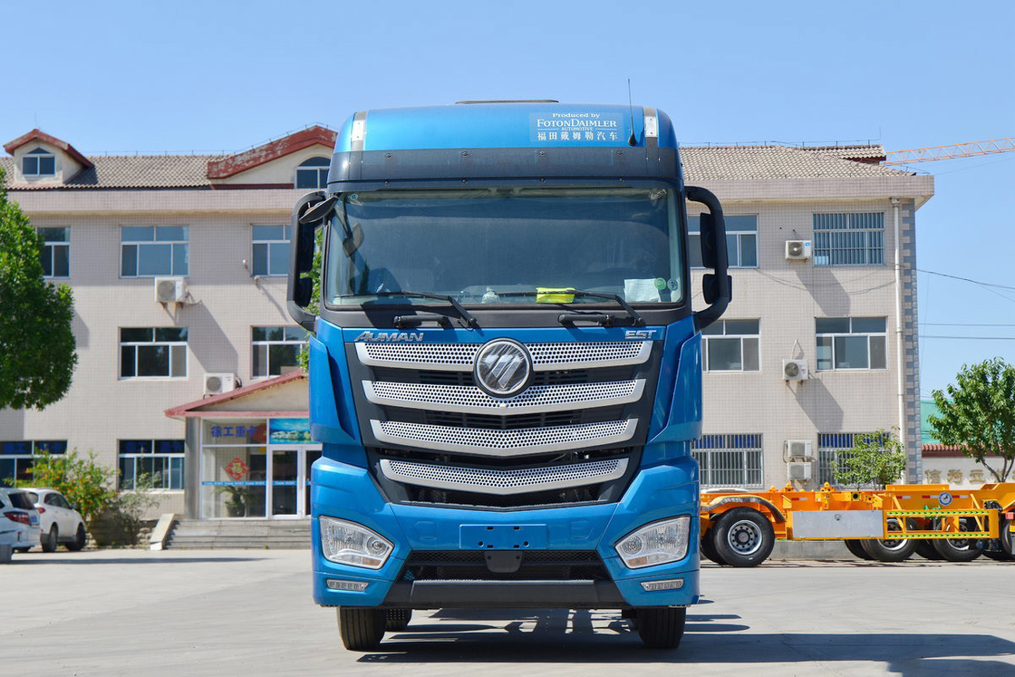 ফোটন আউম্যান ট্রাক অর্ধ-রেখা আসন 520HP 8X4 9.53m AMT স্বয়ংক্রিয় ট্রান্সমিশন ট্রাক চ্যাসি
