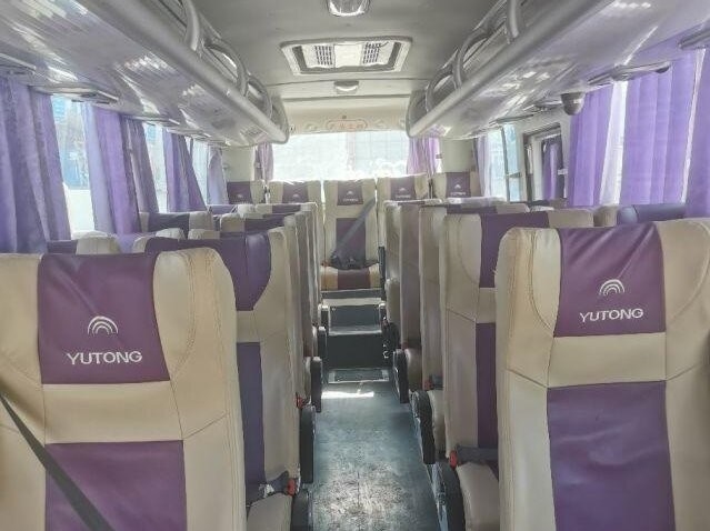 সেকেন্ড হ্যান্ড ইউটোং কোচ বাস ZK6808 বাম হাত ড্রাইভ 30 আসন আফ্রিকায় ব্যবহার