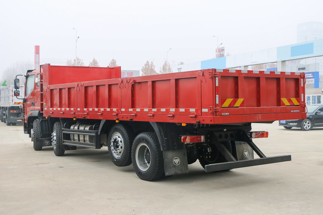 Ruiwo BJ3314 Donkey Kong ES7 ইউচাই ইঞ্জিন 270Hp 8X2 10-স্পিড এয়ারব্যাগ শক-অবশোরিং সিট 7.2m ফোটন ডাম্প ট্রাক