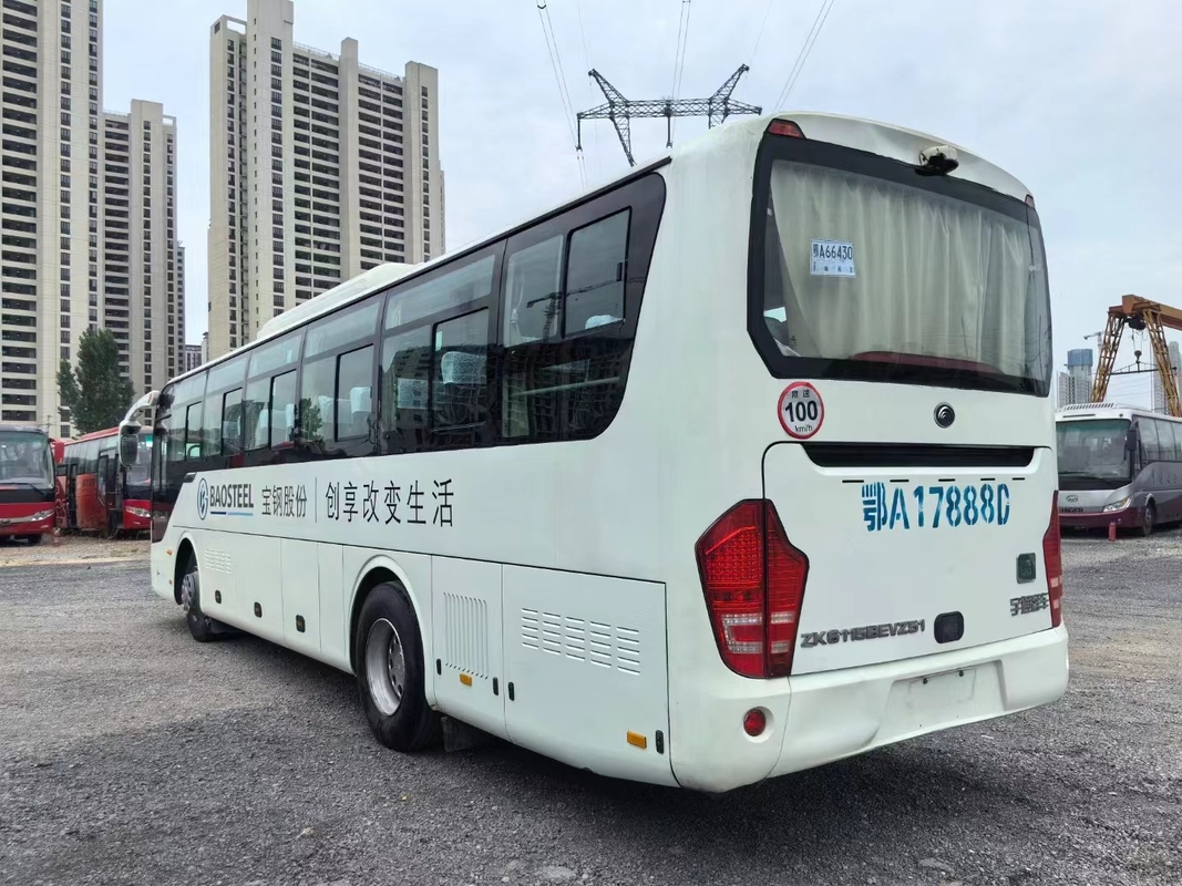 ইলেকট্রিক বাস বিক্রির জন্য 48 আসন চীন বাস Yutong ZK6115 পাতা বসন্ত 2017 বছর 300KM প্রতি চার্জ