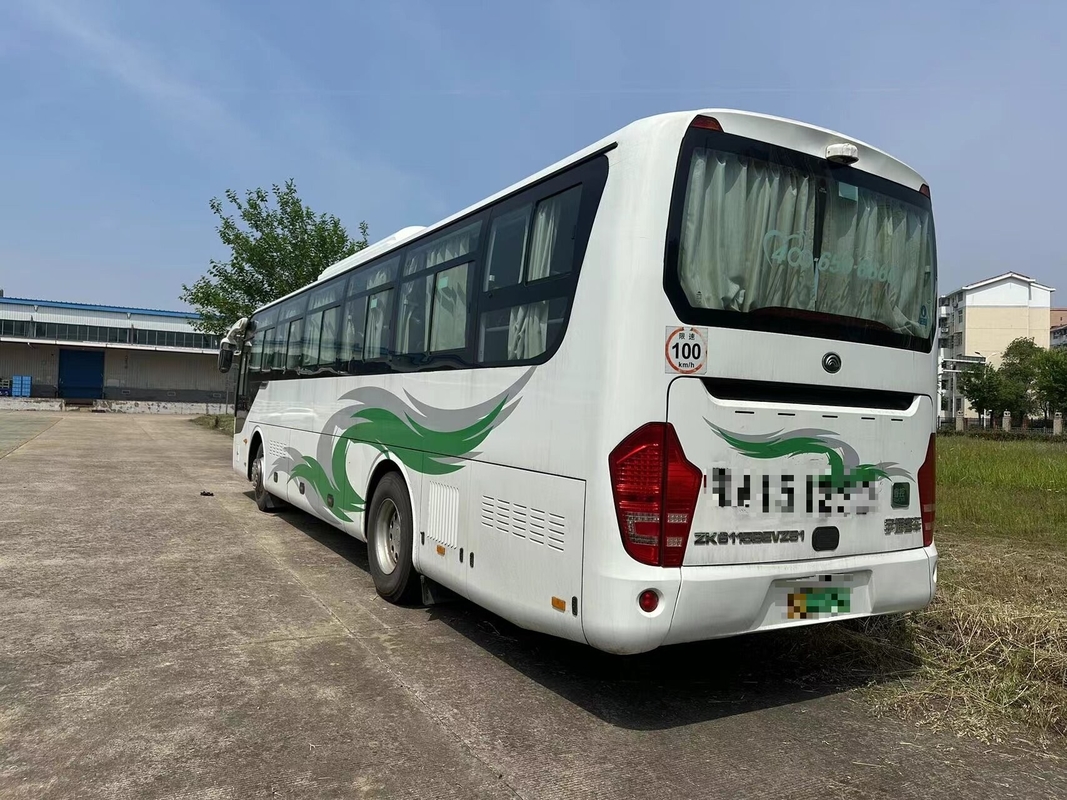 ব্যবহৃত কোচ বাস নাইজেরিয়া 2018 বছর Yutong ZK6115 বৈদ্যুতিক পরিবেশ Firend বাস 48 আসন