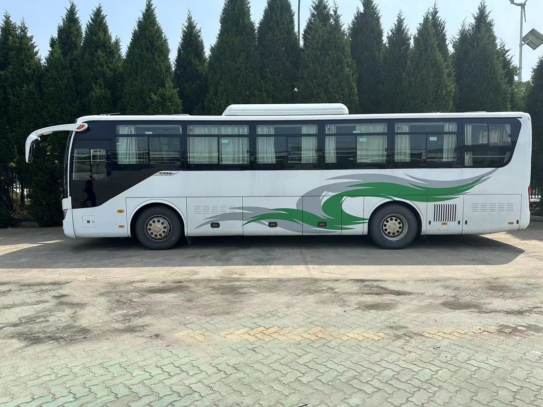 ব্যবহৃত কোচ বাস নাইজেরিয়া 2018 বছর Yutong ZK6115 বৈদ্যুতিক পরিবেশ Firend বাস 48 আসন