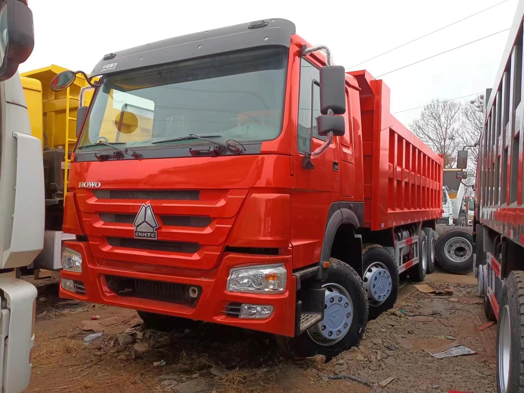 40 টন ডাম্প ট্রাক বিক্রয়ের জন্য হাওও 400hp টিপার ট্রাক 27 ঘন ঘন ভারী দায়িত্ব পরিবহন বালি পাথর