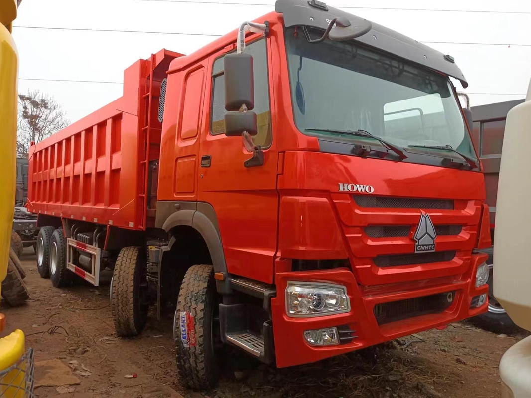 40 টন ডাম্প ট্রাক বিক্রয়ের জন্য হাওও 400hp টিপার ট্রাক 27 ঘন ঘন ভারী দায়িত্ব পরিবহন বালি পাথর