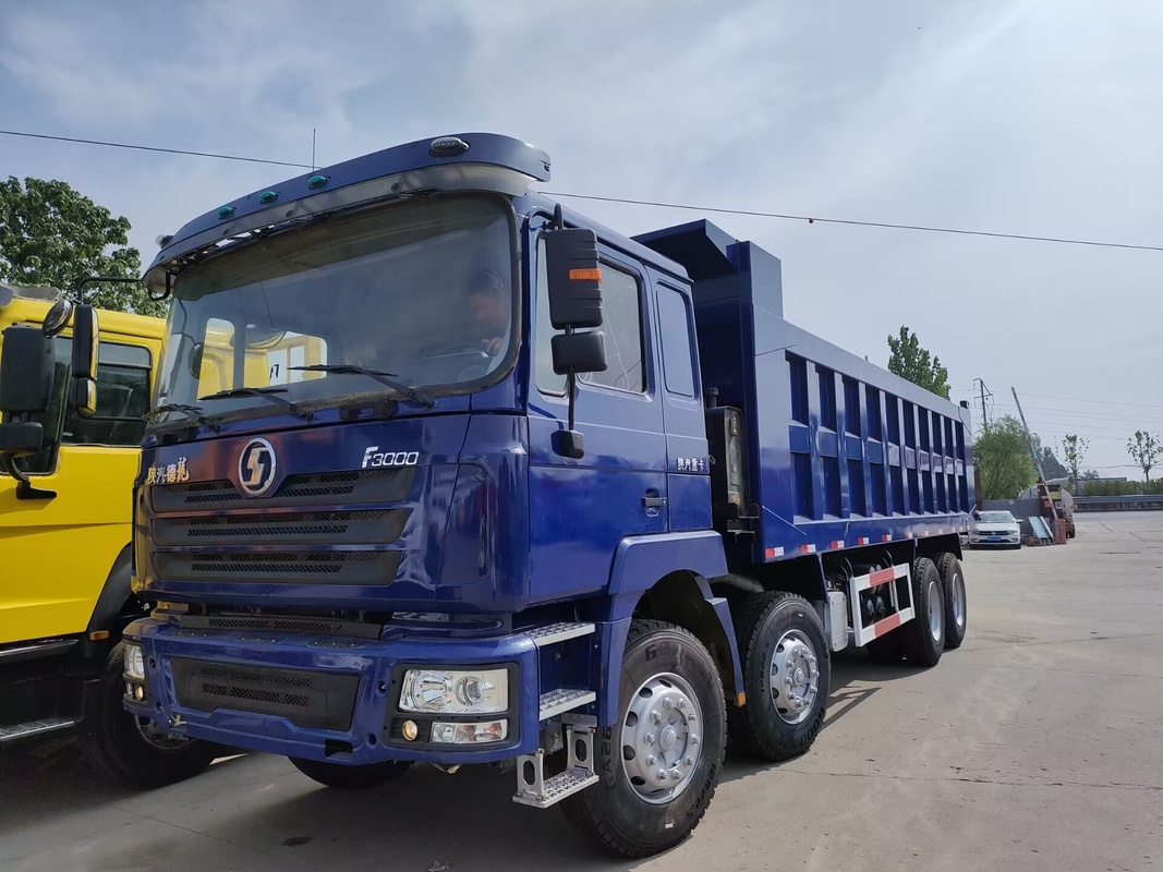 ভারী দায়িত্ব ডাম্প ট্রাক শ্যাকম্যান F3000 30 টন 50 টন Weichai 380hp পুনর্নবীকরণ সঙ্গে দ্বিতীয় হাত