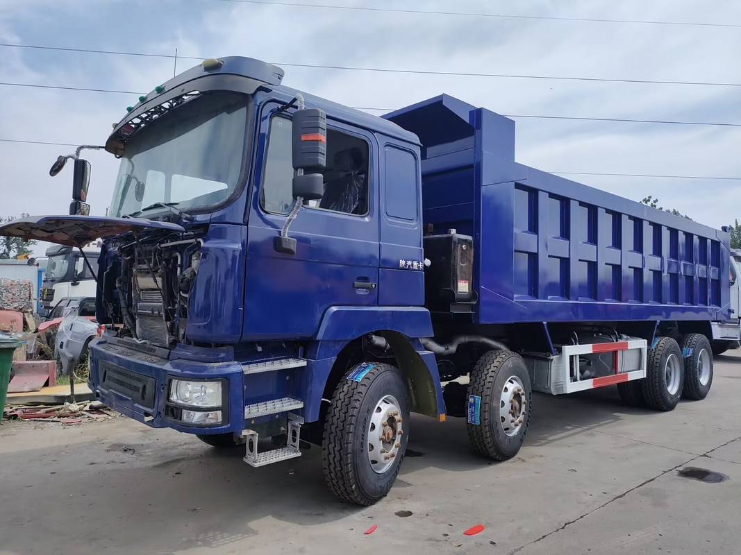 ভারী দায়িত্ব ডাম্প ট্রাক শ্যাকম্যান F3000 30 টন 50 টন Weichai 380hp পুনর্নবীকরণ সঙ্গে দ্বিতীয় হাত